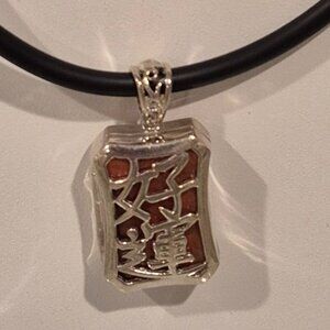 SIVER picture pendant